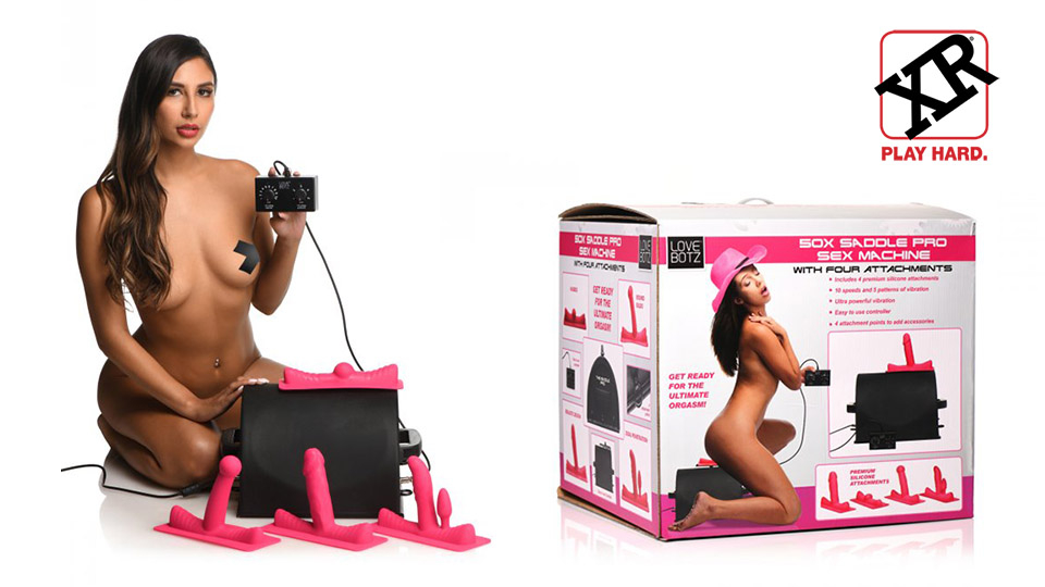 XR Brands Unveils Heavy Duty Saddle Pro Sex Machine LA Direct Models