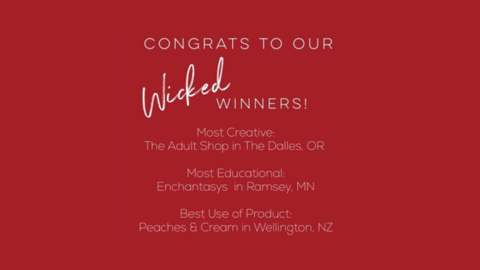 Wicked Sensual Care Reveals 'My Wicked Valentine' Retail Display Winners