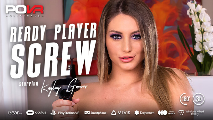 Kayley Gunner Returns to POVR in 'Ready Player Screw'