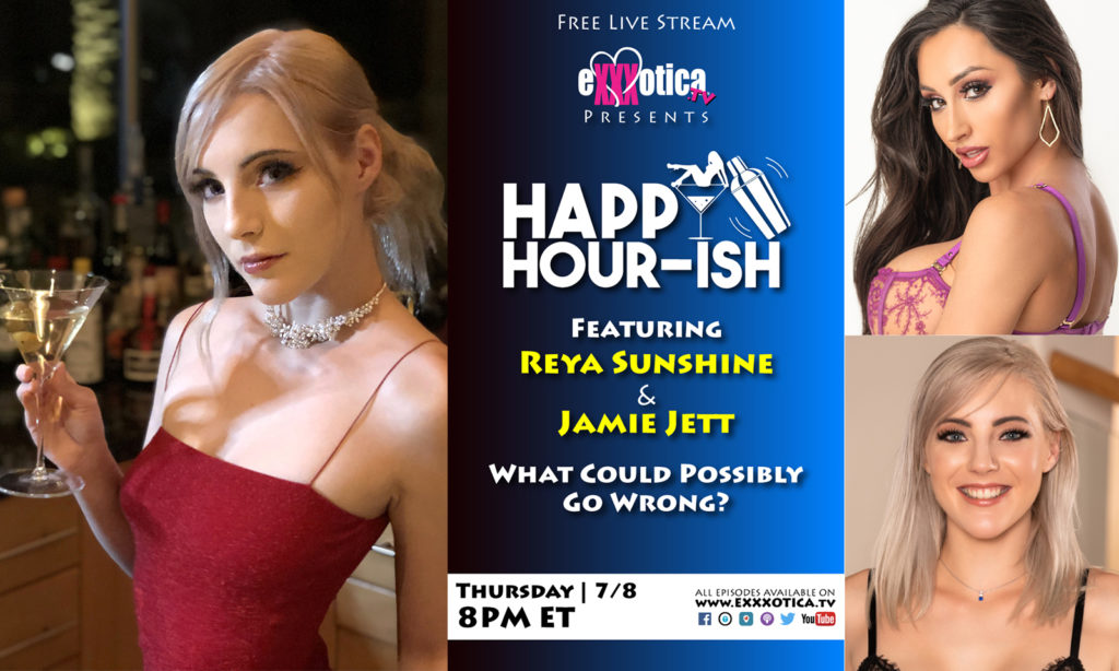 LA Direct's Jamie Jett Returns to Exxxotica.tv's 'Happy Hour-ish' Thursday