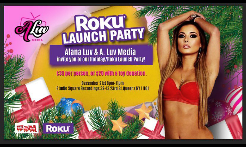 Alana Luv to Host Launch Party for New Roku Channel