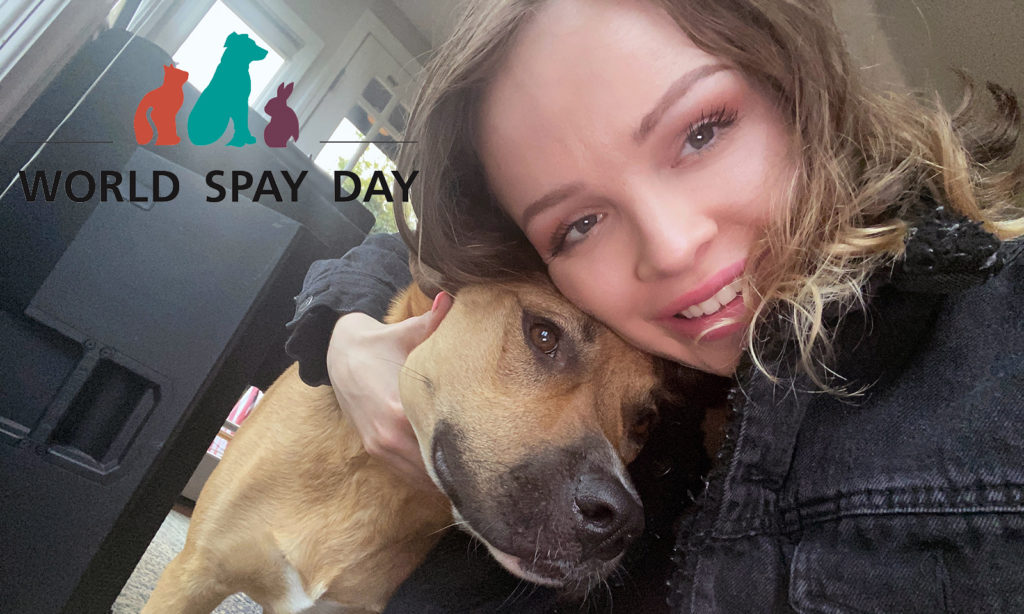 Aliya Brynn Raising Awareness of #WorldSpayDay Tuesday