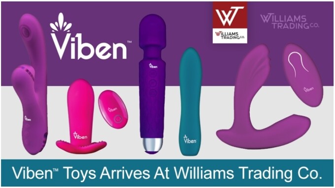 Williams Trading Adds Viben Range of Pleasure Toys