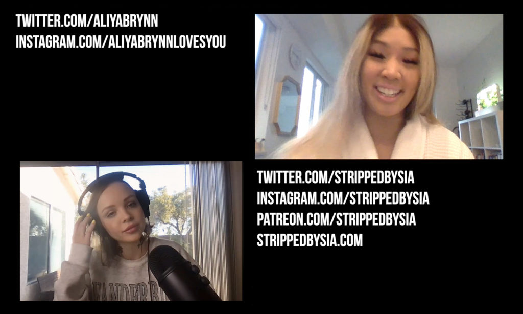 Aliya Brynn Guests on 'Stripped By Sia,' Debuts New Clip with Jay Romero