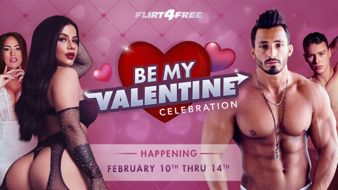Flirt4Free Launches 'Be My Valentine' Contest