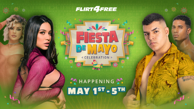 Flirt4Free Launches 2023 'Fiesta de Mayo' Promo Contest With $20K Prize Pool