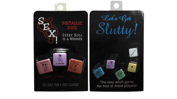 Kheper Games Releases 'Let's Get Slutty,' Metallic 'Sex' Dice Games