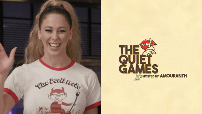 Cherie DeVille Guest Stars on Amouranth's OnlyFans Web Series, 'The Quiet Games'