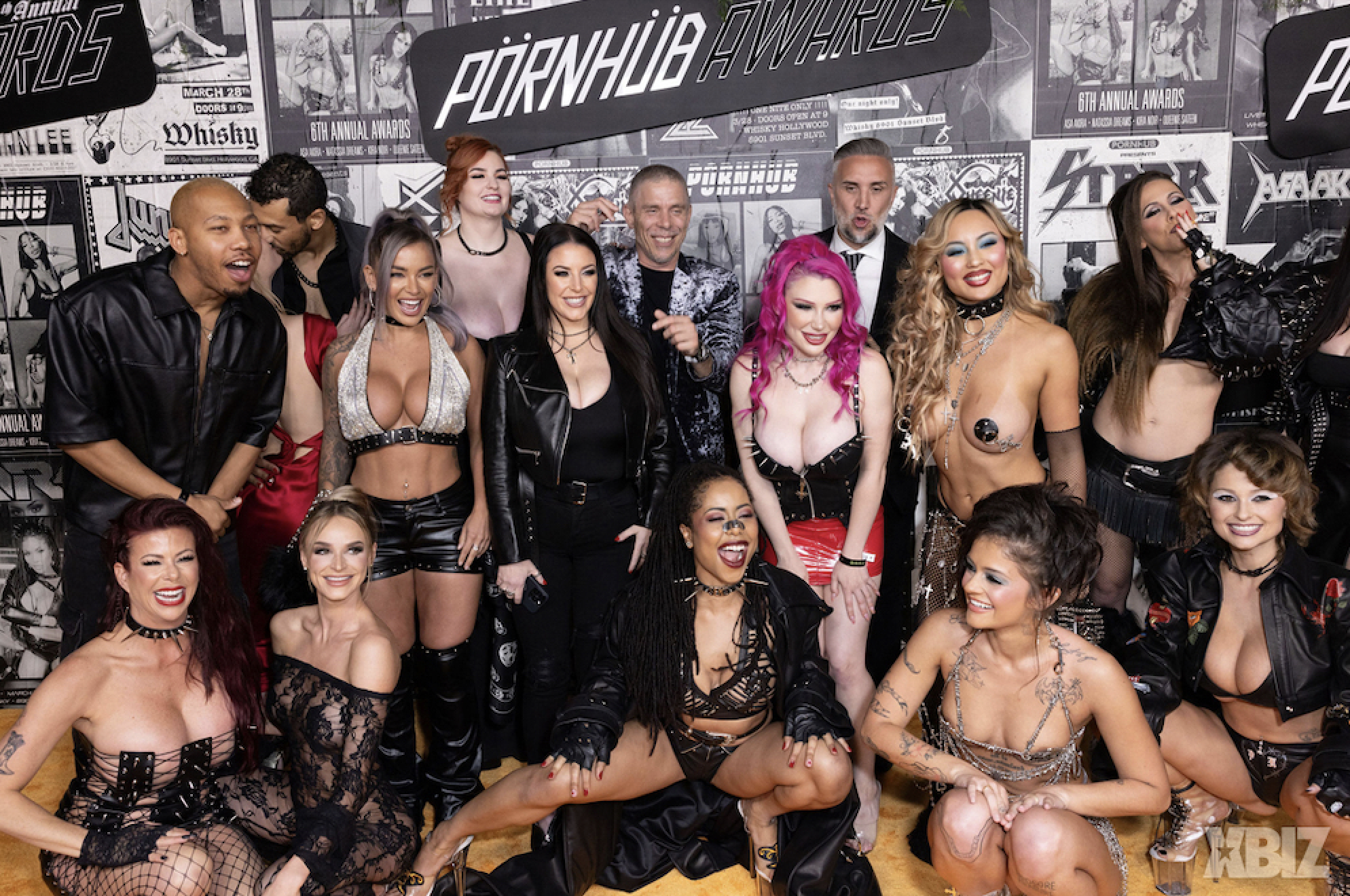 Leather and Lace: The 6th Pornhub Awards Rock the Sunset Strip - LA Direct  Models