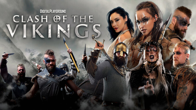 Digital Playground Premieres Danny D's Fantasy Feature 'Clash of the Vikings'