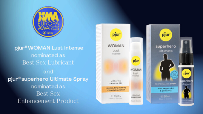 Pjur Receives 2 Nominations at XMA Europa Awards