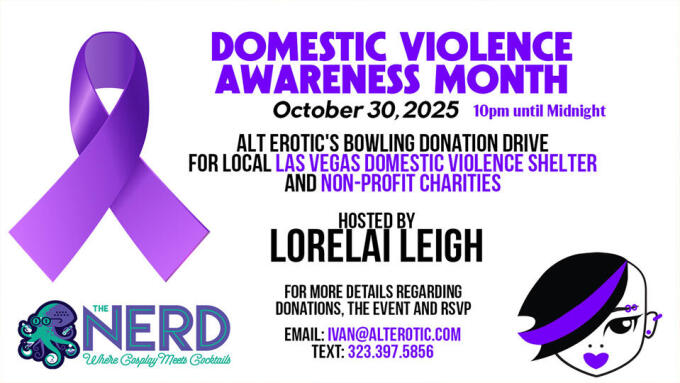 Lorelai Leigh to Host Alt Erotic's 'Bowling Donation' Drive