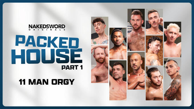 Sean Xavier, Rocky Unleashed Star in 'Packed House' From NakedSword