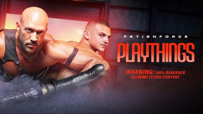 Sebastian Bluu, Rocky Unleashed Star in Latest From Fetish Force