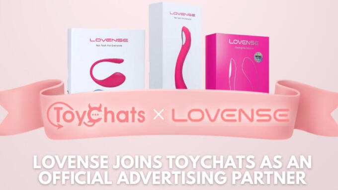 ToyChats, Lovense Announce New Advertising Partnership