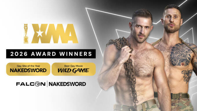 Falcon/NakedSword Studio Group Wins 2 Awards at 2026 XMAs