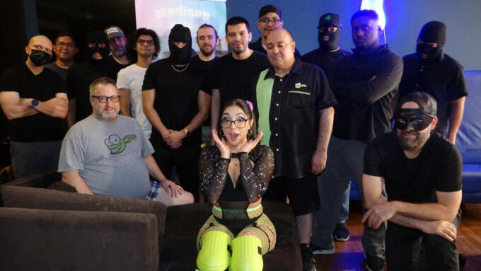 Madison Wilde Drops 20-Man Gangbang Clip