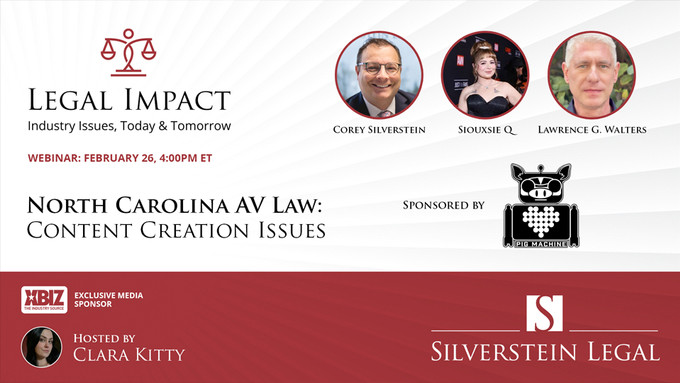 Corey Silverstein to Host Webinar on North Carolina Age Verification Thursday