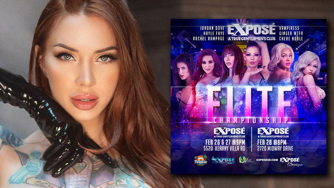 Rachel Rampage to Perform at Exposé Clubs in San Diego This Week