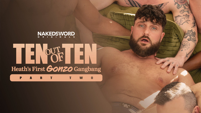 NakedSword Drops 2nd Installment of Heath Halo Gangbang