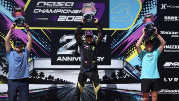 Mick Blue Tops TT5 Podium at NASA Championships